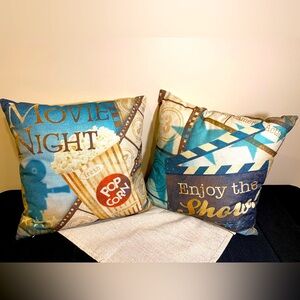 Pillow set for your home theater or movie night!